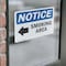 Signmission Smoking Area (Left Arrow) Sign With Symbol, 14 in W x Rectangle, Vinyl Decal OS-2PACK-NS-D-1014-L-18352 - alternate 5